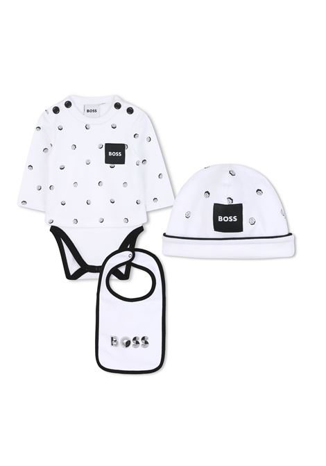 Set neonato con logo HUGO BOSS KIDS | J5249010P